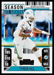 2024 Panini Contenders Season Ticket - Tyreek Hill #62 - Miami Dolphins - Picture 1 of 2