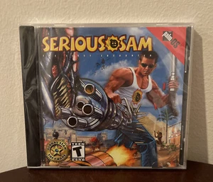 SERIOUS SAM PC GAME The First Encounter BRAND NEW FACTORY SEALED - Picture 1 of 10