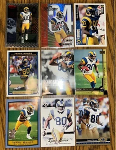 (15) Isaac Bruce Lote Rams Donruss Stock Privado Fleer Tradición Patrimonio UD - Imagen 1 de 7