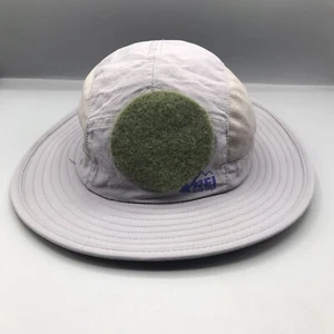 Kids/Youth REI Gray Vented Hot Weather Bucket Hat Sz 4Y-7Y Hook & Loop Patch - Picture 1 of 8
