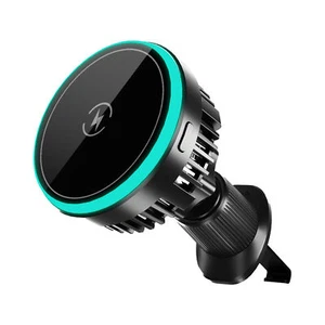 Phone Mount for Car Wireless Charger Magnetic Air Vent Phone Holder for sale - Picture 1 of 11