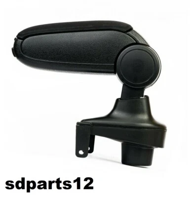 Bracciolo Portaoggetti Specifico Tessuto Nero Per Renault Clio IV 4 dal 2012- - Immagine 1 di 4