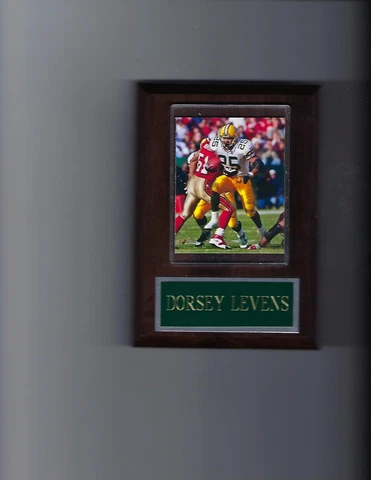 DORSEY LEVENS PLAQUE GREEN BAY PACKERS FOOTBALL NFL Cover