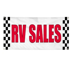 Vinyl Banner Multiple Sizes Rv Sales Promotion Business Business Outdoor - Picture 1 of 7