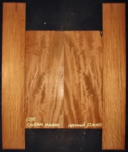 Chitarra Liutaio Tonewood FLAME FIGURED (CUBAN) MOGANO acustico retro fianchi SET - Foto 1 di 2