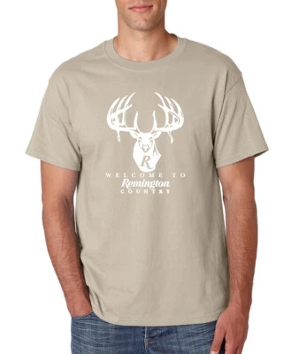 WELCOME TO REMINGTON COUNTRY T-Shirt Pro Firearms Guns NRA on S-6XL Tee - Image 1 of 2