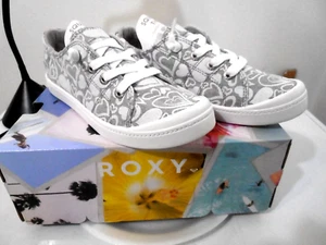 Roxy shoes RG Bayshore Plus Asphalt Grey Sneakers Youth size: 3 Style ARGS600141 - Picture 1 of 3