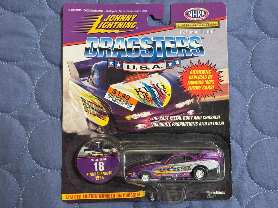 Johnny Lightning Dragsters U.S.A. King of the Burnouts 1995 Collector No. 18 - Image 1 of 1