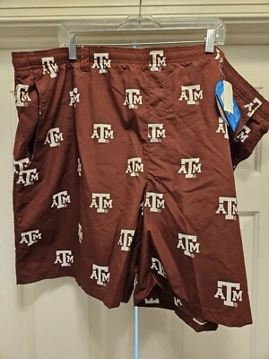 Texas A&M Aggies Columbia PFG Fishing Shorts/Board Shorts Men's Sz 5XL NEW wTags - Image 1 of 4