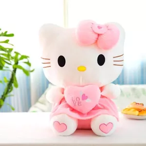 Cute Hello Kitty Pink Plus Stuffed Toy Toy For Children Birthday Doll, (30cm) - Picture 1 of 3