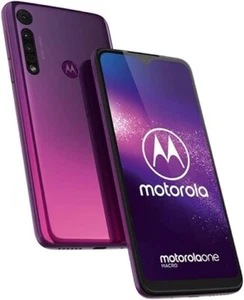 Teléfono Inteligente Motorola One Macro 6.2" 64GB 4GB RAM Desbloqueado Android Violeta - Imagen 1 de 5
