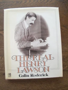 The Real Henry Lawson - Colin Roderick - Vintage 1982 1st Ed Hc/Dj Aust Bio - VG - Picture 1 of 3
