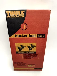 VINTAGE FACTORY SEALED Thule 416 Tracker Foot Pack - Picture 1 of 8