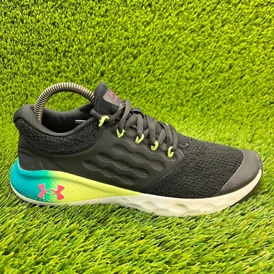 Under Armor Charged Knit Boys Size 7Y Athletic Running Walking Shoe Sneakers - Image 1 of 4