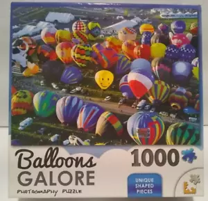 Balloons Galore 1000 PC Puzzle Photography Puzzle Unique Shaped Pieces 10+ - Picture 1 of 6