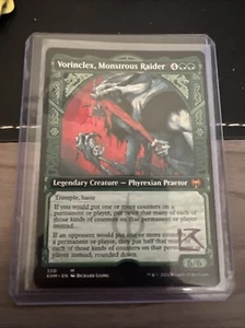 Vorinclex, Monstrous Raider #320 Artist Proof 40/47 SIGNED Kaldheim Showcase - Picture 1 of 2