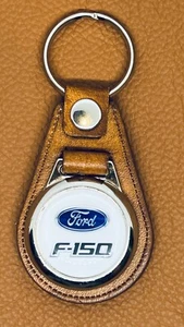 TAN High Quality 100% leather RETRO KEYCHAIN F150 - Picture 1 of 3