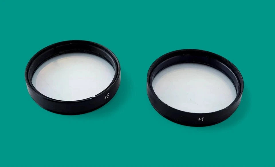 Attached lens +2 and +1 diopters, photo lens filters 40.5mm - Image 1 of 4