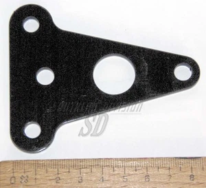 97-2138 Tachohalter speedo bracket single instrument Triumph T100 TR6 H2138 - Bild 1 von 2