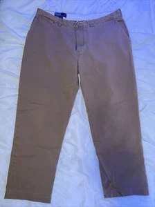 Polo by Ralph Lauren Pants Men’s Prospect Chinos 38/30 100% Cotton Brown VTG - Picture 1 of 18