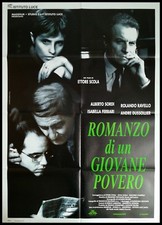 ROMANZO GIOVANE POVERO Manifesto 2F Poster Originale Cinema ETTORE SCOLA SORDI