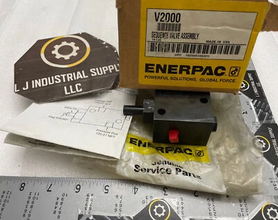¡NUEVO! Conjunto de válvula de secuencia ENERPAC V2000 1013C *GARANTÍA*_¡ENVÍO RÁPIDO! Foto 1 de 4