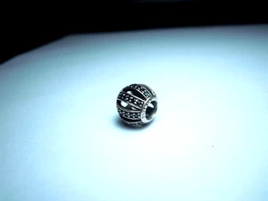 Pandora charm originale in pave' nero 791115 nck - Foto 1 di 3
