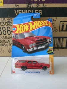 2022 Hot Wheels '70 Chevelle SS Wagon Red 111/250 - Picture 1 of 4