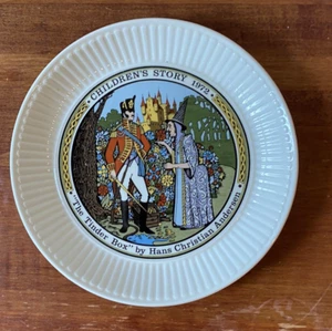 Wedgewood Kindergeschichte Schale/Teller 1972 "The Tinder Box" - Bild 1 von 2