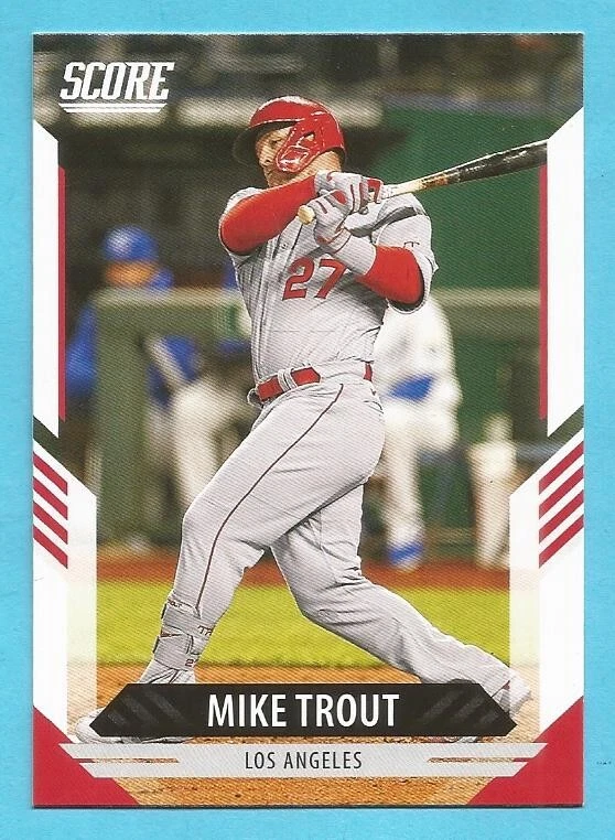 MIKE TROUT 2021 Score #9 Angels - Image 1 of 1