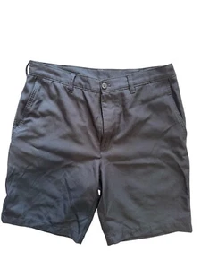 Pantalones Cortos Chinos PGA Tour 32 x 10" Negros Rendimiento Frente Plano Golf Hombres Tecnología - Imagen 1 de 4