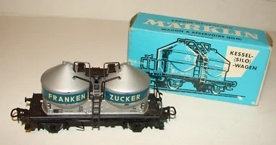 Vintage MARKLIN HO 1/87th Scale No. 4658 Franken Zucker SILO CAR in ORIGINAL BOX - Image 1 of 3