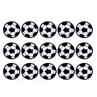  15 Pcs Football Stickers Clothes Patch Garment Soccer Sew on Patches Shirt