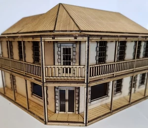 Trackside Models - HO Scale - Laser Cut "The Terminus Pub" - SM1069 - Picture 1 of 5