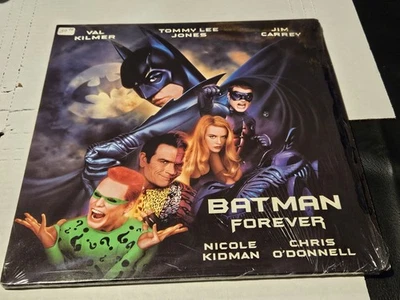 Batman Forever (Laserdisc, 1995) VAL KILMER TOMMY LEE JONES JIM CARREY KIDMAN! — 第 1/2 张图片