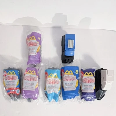 Trilho de resgate Mighty Morphin Power Rangers McDonalds 2000 conjunto parcial mais lacrado - Imagem 1 de 4