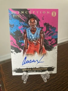 2021-22 TOPPS INCEPTION OTE AUSAR THOMPSON RC AUTO PINK #d To /77 RARE Rookie - Picture 1 of 4