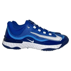 Nike Baseball Alpha Huarache Elite 4 Turf Royal Bianco DJ6523-414 Uomo Taglia 13 - Foto 1 di 10