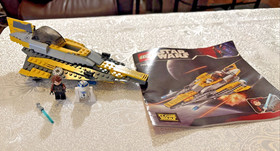 LEGO Star Wars Anakin's Jedi Starfighter (7669)  w/Minifigs Instructions