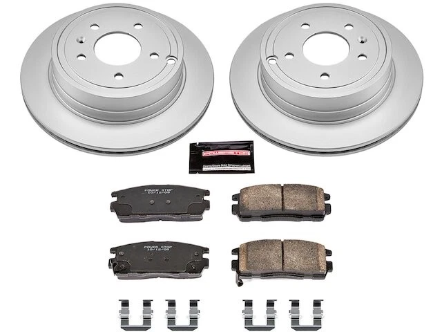Kit de pastillas de freno trasero y rotor para Chevy Captiva Sport 2012-2015 2013 2014 ZS982SR Foto 1 de 1