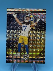 2025 Mosaic Puka Nacua Touchdown Masters Silver #12 LA Rams - Bild 1 von 2