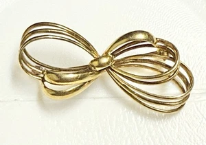 Vintage Tiffany Co. 14k Gelbgold Schleife Brosche/Anstecknadel - 5 Gramm - Bild 1 von 7