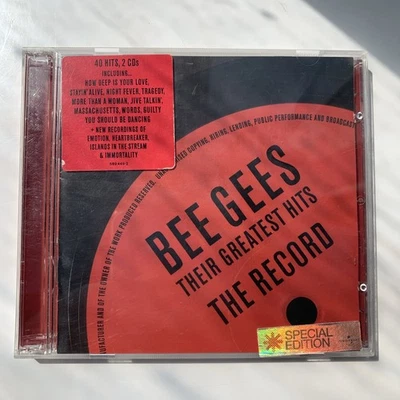 Bee Gees: The Record - Their Greatest Hits | 2-Disc 2001 CD | 40 Classic Hits - Image 1 of 4
