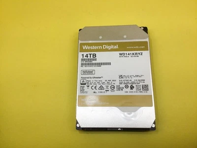WD Gold 14TB 7.2K SATA 6Gb/s 3.5'' Internal Enterprise Class HDD WD141KRYZ - Image 1 of 2