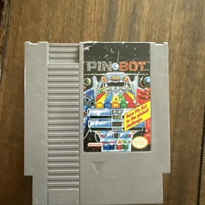 Pinbot Vintage NES Game. .Works!! - Picture 1 of 4