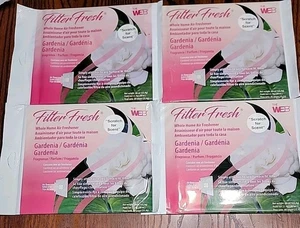 4 Stück - FilterFresh "Gardenia" Lufterfrischer für das ganze Haus - Haken an Klimaanlage oder Ofen - Bild 1 von 3