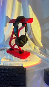 Armor Core Modern Headphone Stand - Mechanical Style and Built for Battle! - Picture 1 of 6