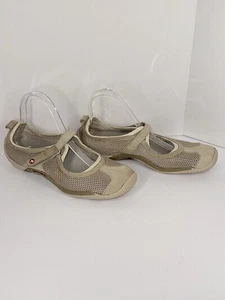 Merrell Womens Circuit MJ Breeze Mary Jane Shoe Outdoor Hiking Mesh Taupe 9.5 - Picture 1 of 13
