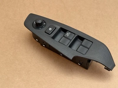 14-18 MAZDA 3 HATCHBACK DRIVER FRONT WINDOW CONTROL SWITCH PANEL BJE766350A - Image 1 of 4