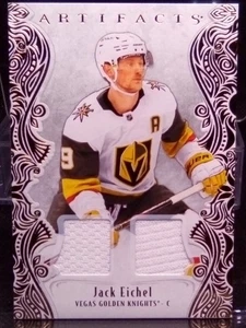 2025-26 Artifacts #135 Gold Material Jack Eichel 116/199 Vegas Golden Knights - Bild 1 von 6
